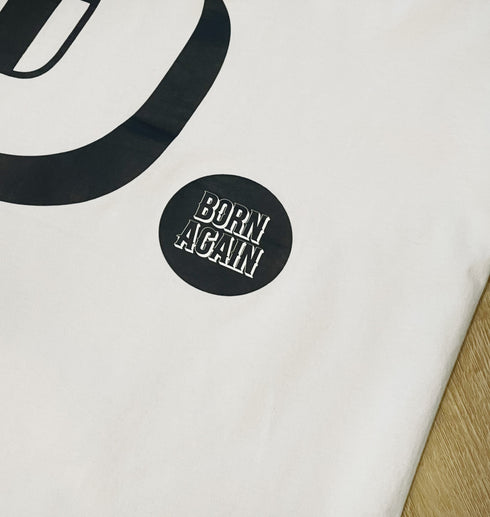🅱️ BORN AGAIN TEE – WHITE