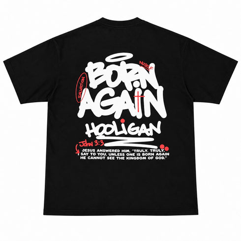 Born Again Hooligan Christian T-shirt