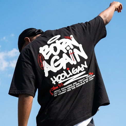 Born Again Hooligan Christian T-shirt