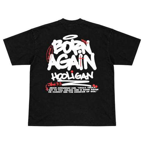 Born Again Hooligan Christian T-shirt